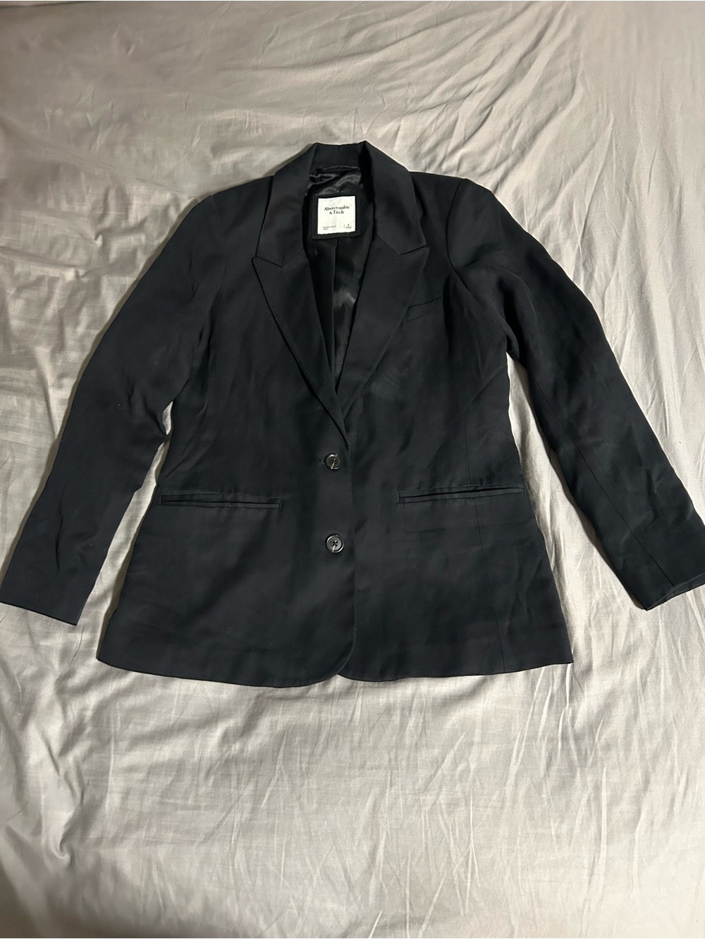 Abercrombie & Fitch Black Blazer Size S